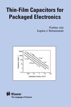 Couverture de l’ouvrage Thin-Film Capacitors for Packaged Electronics