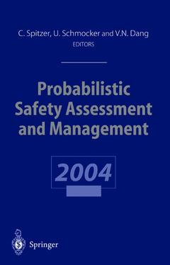 Couverture de l’ouvrage Probabilistic Safety Assessment and Management