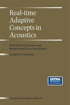 Couverture de l’ouvrage Real-Time Adaptive Concepts in Acoustics
