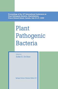 Couverture de l’ouvrage Plant Pathogenic Bacteria
