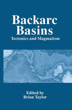 Couverture de l’ouvrage Backarc Basins