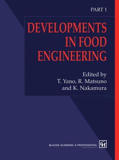 Cover of the book Developments in Food Engineering