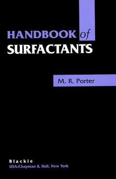 Couverture de l’ouvrage Handbook of Surfactants