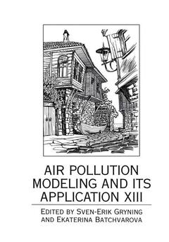 Cover of the book Air Pollution Modeling and Its Application XIII