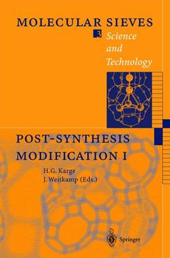 Couverture de l’ouvrage Post-Synthesis Modification I
