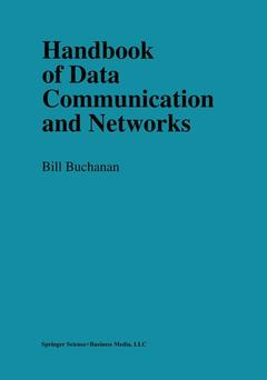 Couverture de l’ouvrage Handbook of Data Communications and Networks