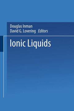Couverture de l’ouvrage Ionic Liquids