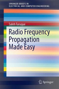 Couverture de l’ouvrage Radio Frequency Propagation Made Easy