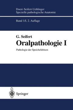 Couverture de l’ouvrage Oralpathologie I