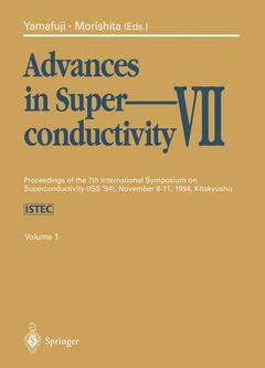 Couverture de l’ouvrage Advances in Superconductivity VII