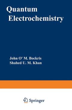 Couverture de l’ouvrage Quantum Electrochemistry