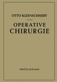 Cover of the book Operative Chirurgie