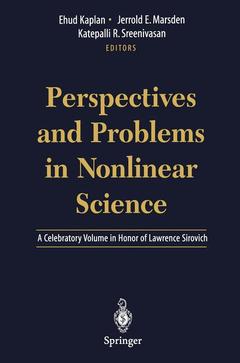 Couverture de l’ouvrage Perspectives and Problems in Nonlinear Science