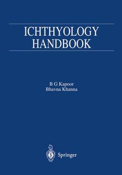 Couverture de l’ouvrage Ichthyology Handbook