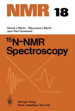 Couverture de l’ouvrage 15N-NMR Spectroscopy