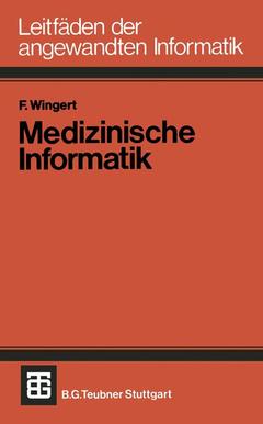 Couverture de l’ouvrage Medizinische Informatik