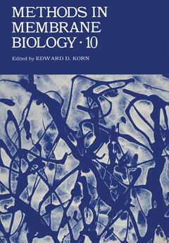 Cover of the book Methods in Membrane Biology