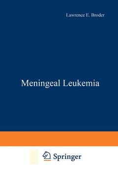 Cover of the book Meningeal Leukemia