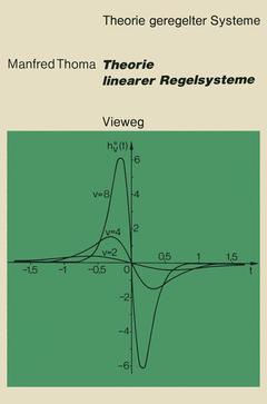 Couverture de l’ouvrage Theorie linearer Regelsysteme