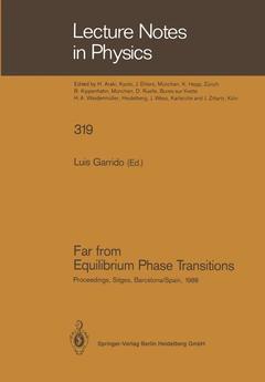 Couverture de l’ouvrage Far from Equilibrium Phase Transitions