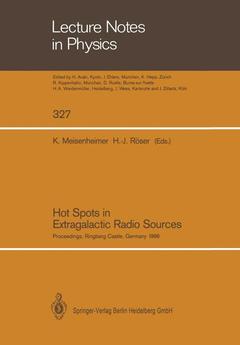 Couverture de l’ouvrage Hot Spots in Extragalactic Radio Sources