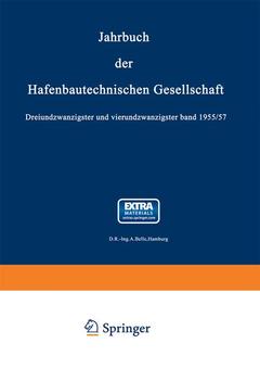 Couverture de l’ouvrage Jahrbuch der Hafenbautechnischen Gesellschaft