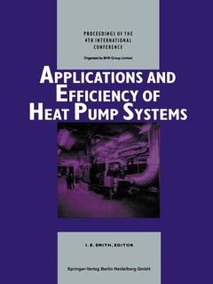 Couverture de l’ouvrage Applications and Efficiency of Heat Pump Systems