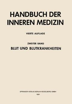 Couverture de l’ouvrage Blut und Blutkrankheiten. 0