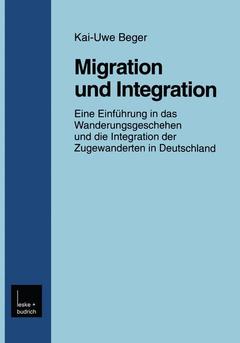 Couverture de l’ouvrage Migration und Integration