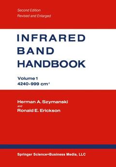 Couverture de l’ouvrage Infrared Band Handbook