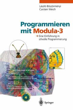 Cover of the book Programmieren mit Modula-3