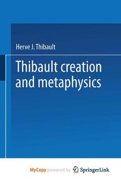Cover of the book Creation and Metaphysics