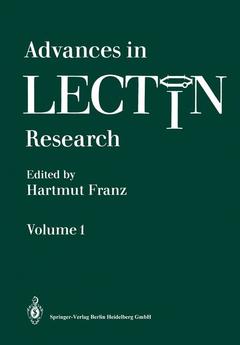 Couverture de l’ouvrage Advances in Lectin Research