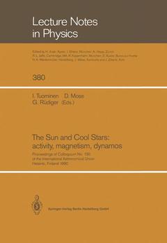 Cover of the book The Sun and Cool Stars: activity, magnetism, dynamos