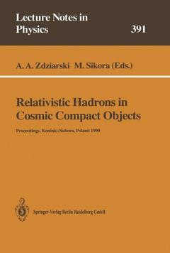 Couverture de l’ouvrage Relativistic Hadrons in Cosmic Compact Objects