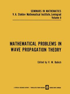 Couverture de l’ouvrage Mathematical Problems in Wave Propagation Theory
