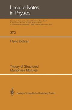 Couverture de l’ouvrage Theory of Structured Multiphase Mixtures