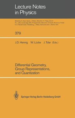 Cover of the book Differential Geometry, Group Representations, and Quantization
