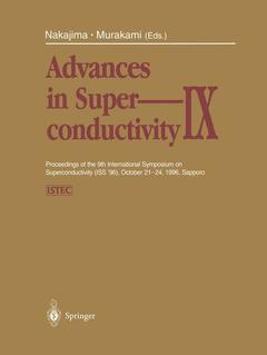 Cover of the book Advances in Superconductivity IX