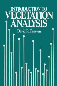 Couverture de l’ouvrage An Introduction to Vegetation Analysis