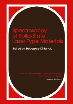 Cover of the book Spectroscopy of Solid-State Laser-Type Materials