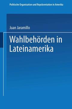Couverture de l’ouvrage Wahlbehörden in Lateinamerika