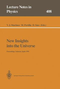 Couverture de l’ouvrage New Insights into the Universe