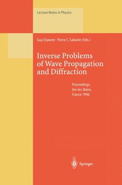 Cover of the book Inverse Problems of Wave Propagation and Diffraction