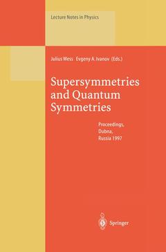 Couverture de l’ouvrage Supersymmetries and Quantum Symmetries