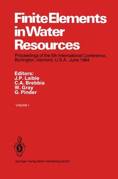 Cover of the book Finite Elements in Water Resources
