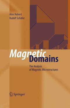 Couverture de l’ouvrage Magnetic Domains