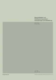 Cover of the book Dauerhaftigkeit von Stahlbetonwerken; Auswirkungen der Rissbildung