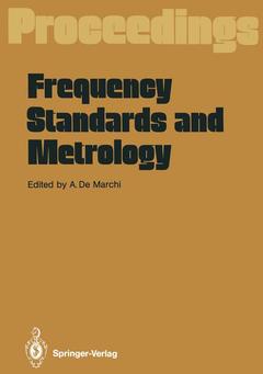 Couverture de l’ouvrage Frequency Standards and Metrology