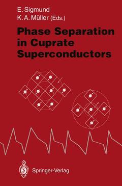Couverture de l’ouvrage Phase Separation in Cuprate Superconductors